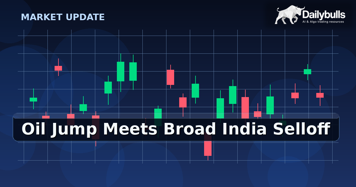 Oil Spike and Weak Breadth Keep India Equities Under Pressure