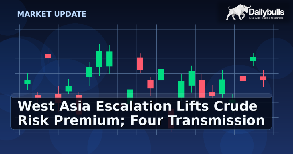 West Asia Escalation Lifts Crude Risk Premium; Four Transmission Channels for India Markets