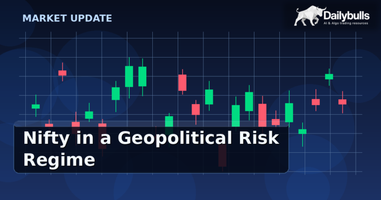 Nifty in a Geopolitical Risk Regime: Where FIIs May Exit, and Where Domestic Money May Defend