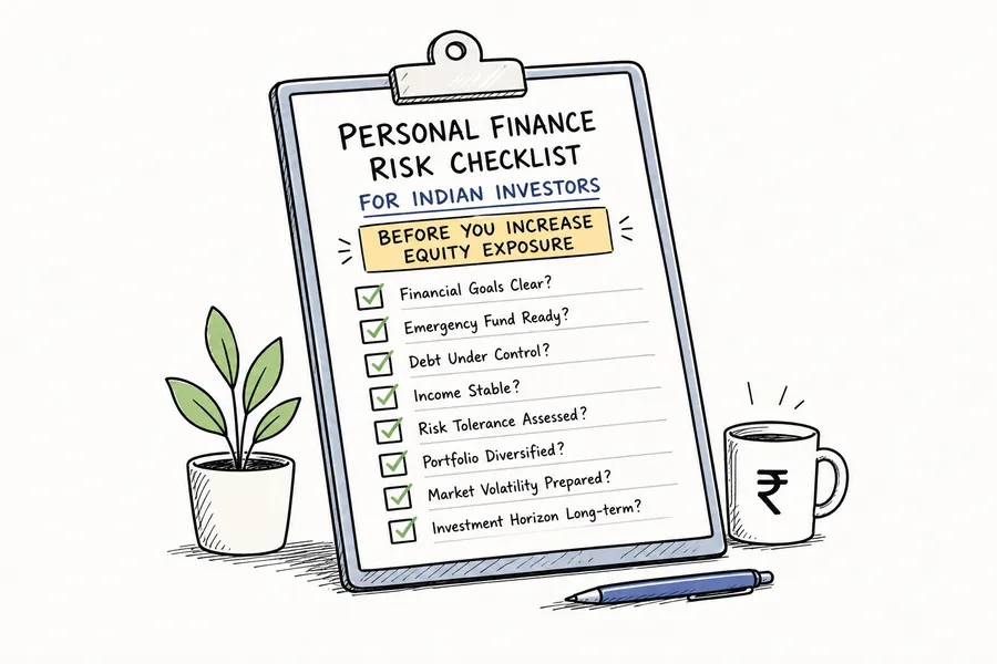 Personal Finance Risk Checklist for Indian Investors: Before You Increase Equity Exposure