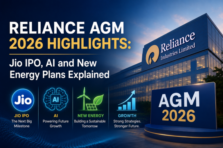 Reliance AGM 2026 Highlights: Jio IPO, AI and New Energy Plans Explained